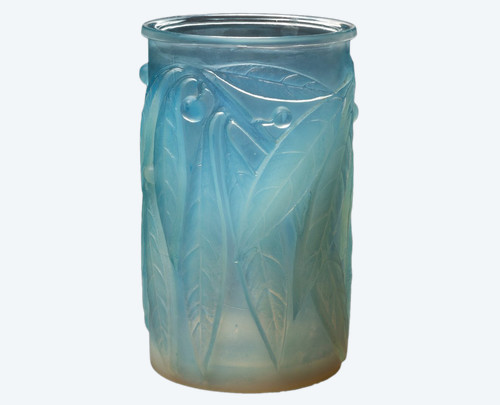 Vase "LAURIERS" (1922) de René Lalique (1860-1945): Une Œuvre Exceptionnelle à Acquérir