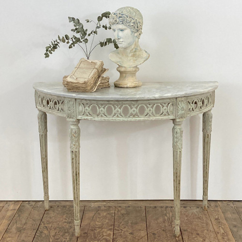 Louis XVI period console table