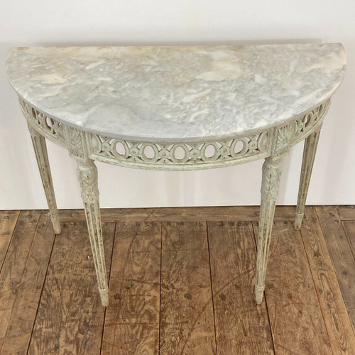 Louis XVI period console table