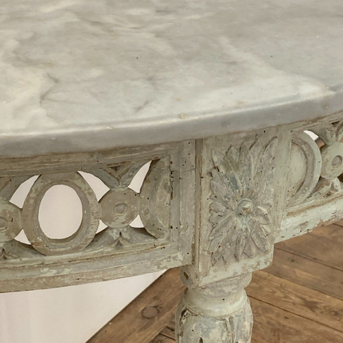 Louis XVI period console table