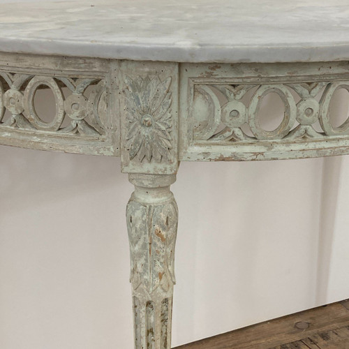 Louis XVI period console table