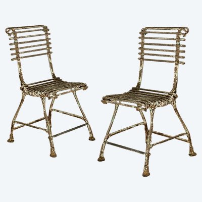 Pair Of Chairs Arras "saint Sauveur