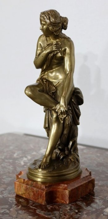  Bronze d’une Baigneuse, de A. Carrier-Belleuse - Milieu XIXe 