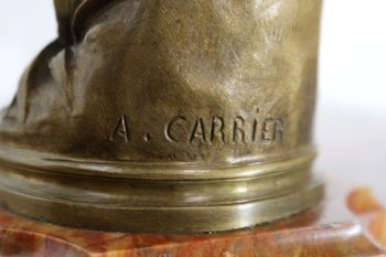  Bronze d’une Baigneuse, de A. Carrier-Belleuse - Milieu XIXe 