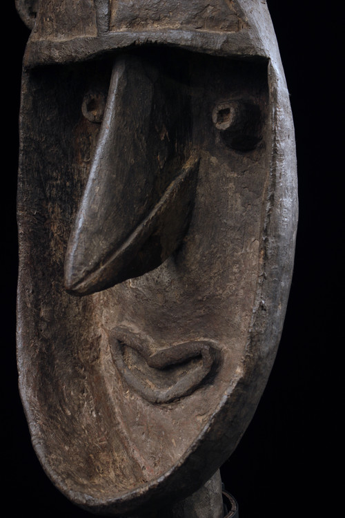 Figure de culte, sculpture, art tribal, Papouasie Nouvelle Guinée, art océanien, Océanie, Yena