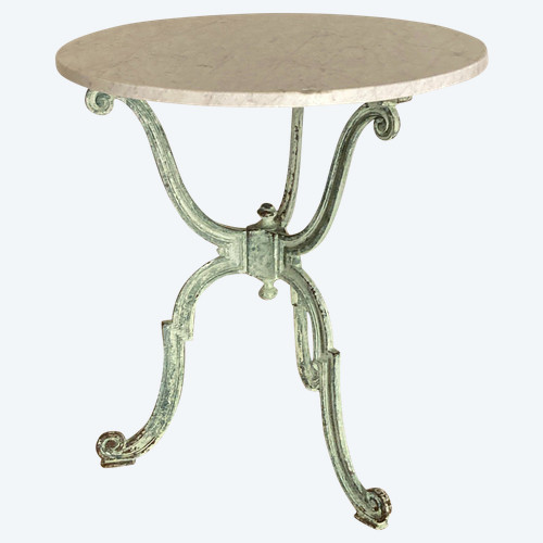 19th century cast iron pedestal table