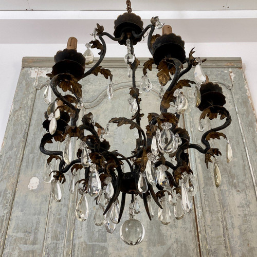 Louis XV style cage chandelier