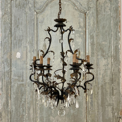 Louis XV style cage chandelier