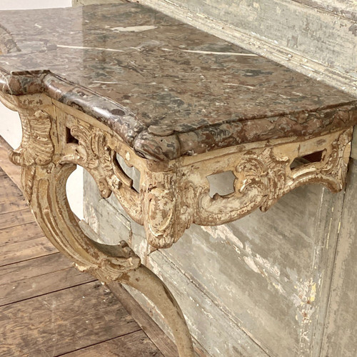 Louis XV period console table