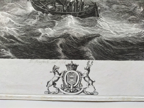 Marinestich Nach Ludolf Bakhuizen 18.