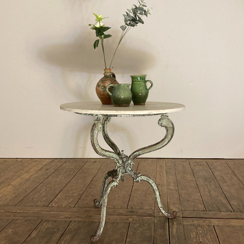 Cast Iron Pedestal Table XIX