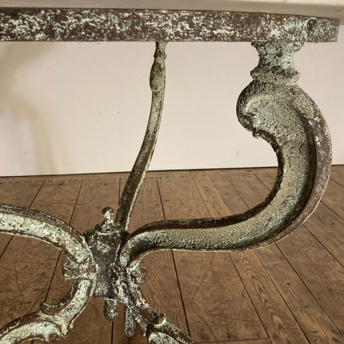 Cast Iron Pedestal Table XIX