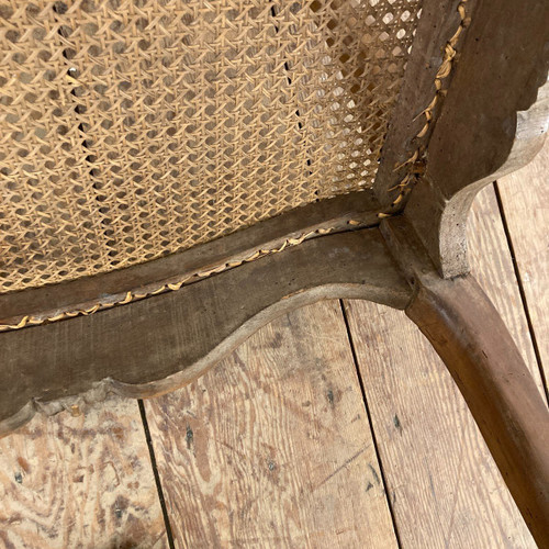 Regency period caned seat