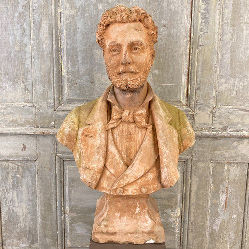 Grand buste du sculpteur Philippe Poitevin