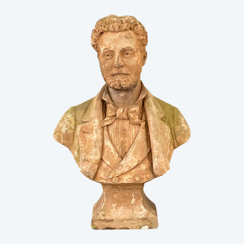 Grand buste du sculpteur Philippe Poitevin