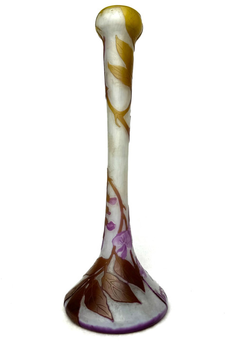 Legras, wisteria vase