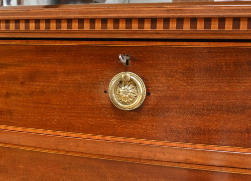 Credenza doppia in mogano dei primi del Novecento