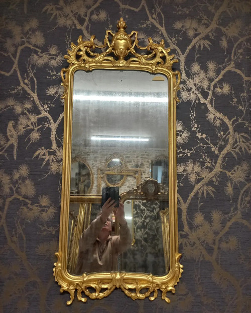 Louis XVI period mirror 112 x 48