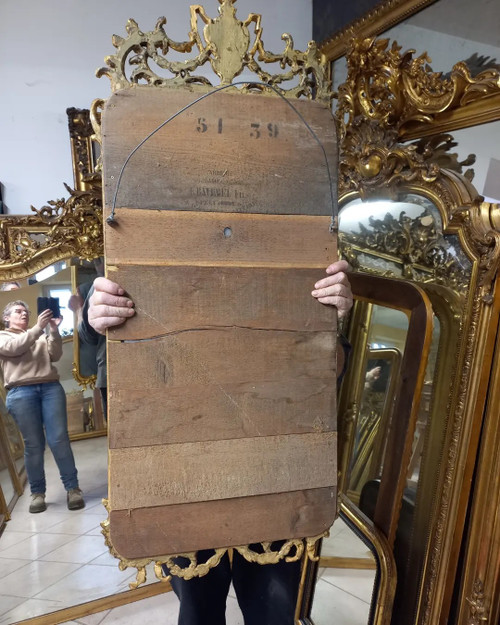 Louis XVI period mirror 112 x 48