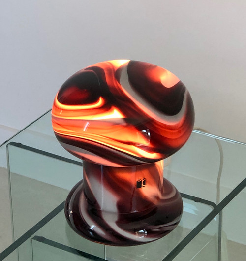 Murano glass table lamp by Carlo Moretti, Italy, 1960s