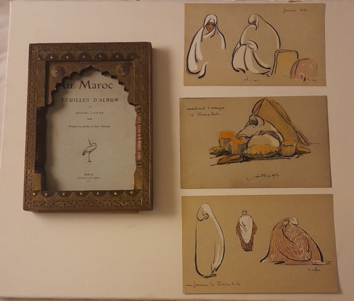 Marcel Vicaire 1893-1976 In Morocco 29 album sheets