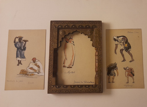 Marcel Vicaire 1893-1976 In Morocco 29 album sheets