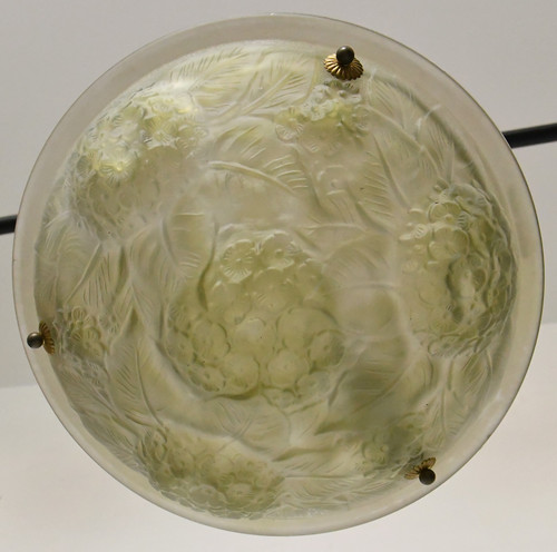 Art Deco style glass paste pendant light