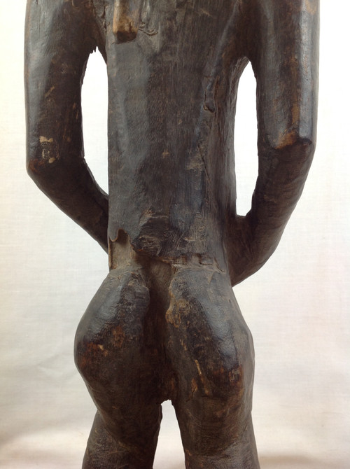 Very beautiful Hemba statue from the Democratic Republic of Congo, old.