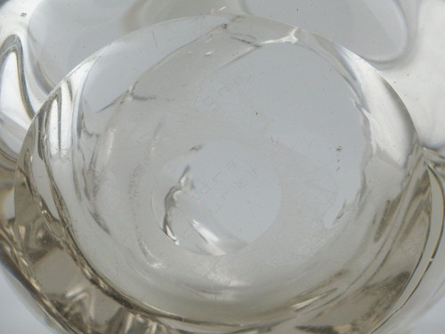 Coupe En Verre Par André Thuret