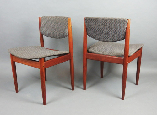 Set of six Scandinavian chairs by Finn Juhl