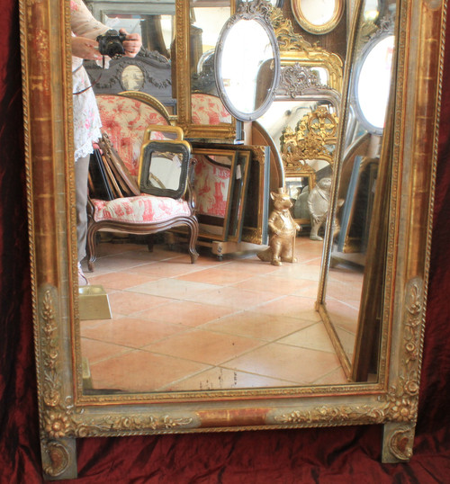 Miroir du milieu du XIXème siècle