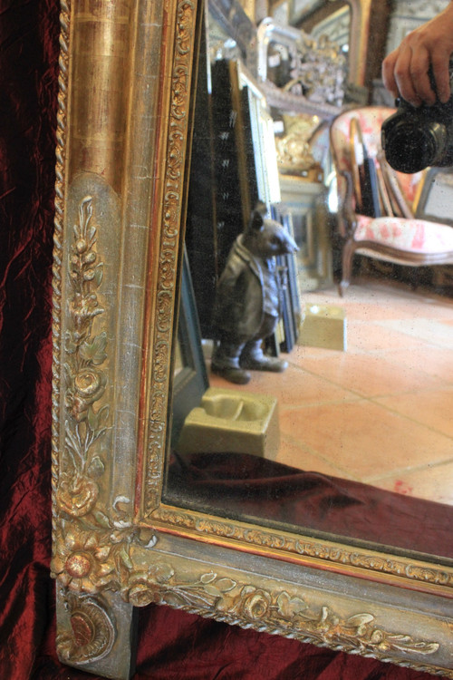 Miroir du milieu du XIXème siècle