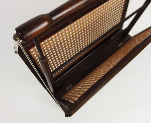 Folding Magazine Rack Attributed to Cesare Lacca