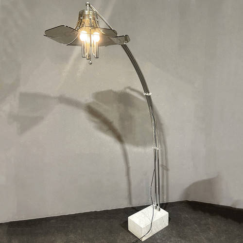  Lampada da terra ad arco Max Ingrand Fontana Arte, Italia, anni '70 