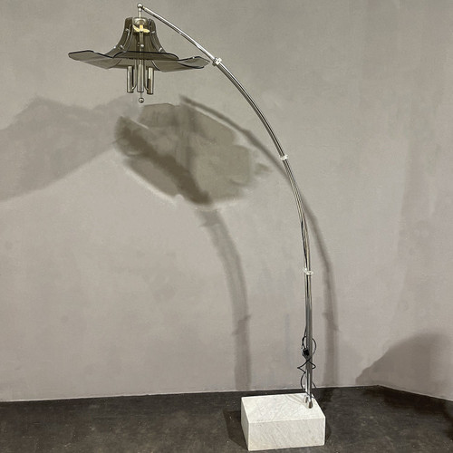  Lampada da terra ad arco Max Ingrand Fontana Arte, Italia, anni '70 