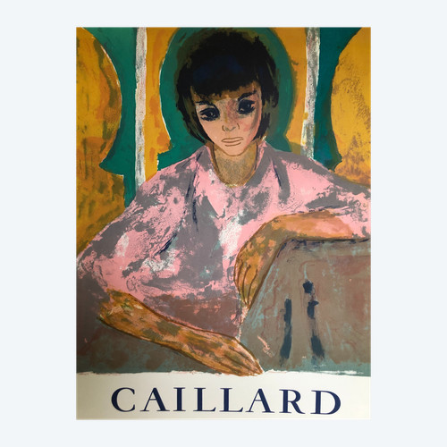 Affiche Caillard Galerie de Paris 1969