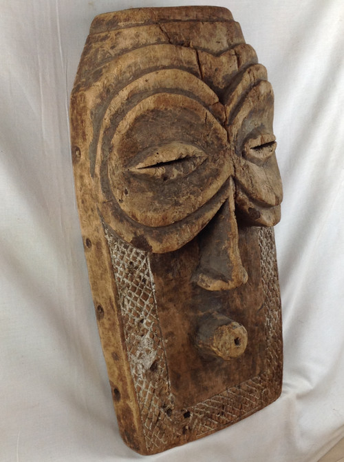 Bembe "owl" mask, Democratic Republic of Congo.