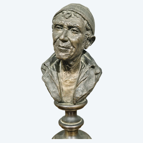 Domenico Marzatico 1839 - 1915 Bronze sculpture