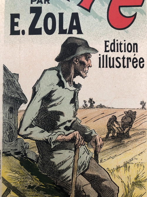 Original-Lithographie: „Die Erde von Emile Zola“ – Die Meister der Plakatplatte Nr. 69