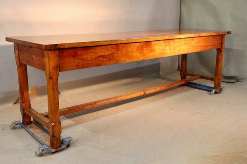 Bressane Farm Table In 19th Century Cherry And Its Bench