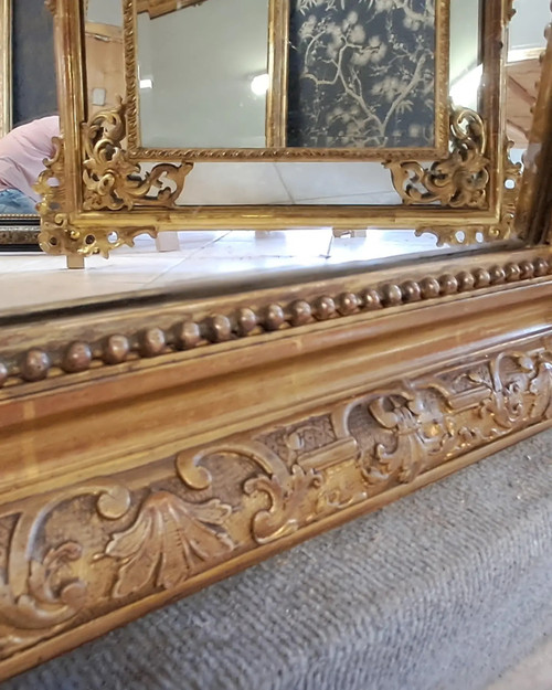 Louis XV-inspired mirror 153 x 98