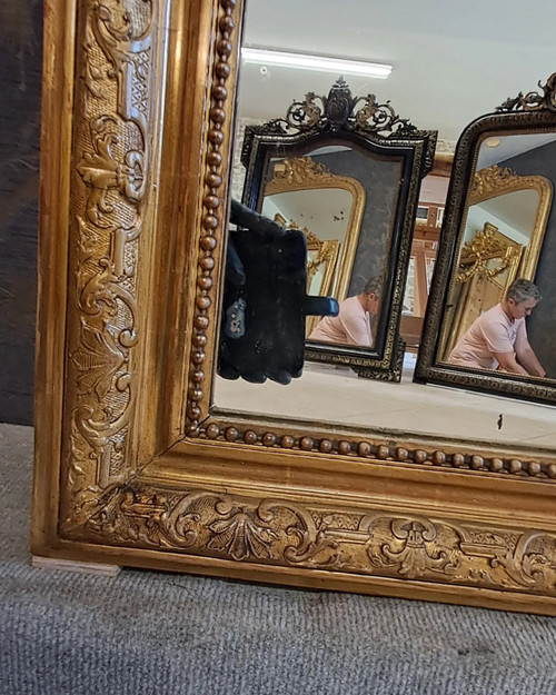 Louis XV-inspired mirror 153 x 98