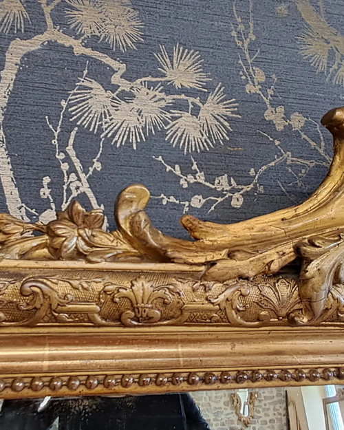 Louis XV-inspired mirror 153 x 98