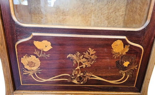 Camille Gauthier Art Nouveau "Coquelicots" display case