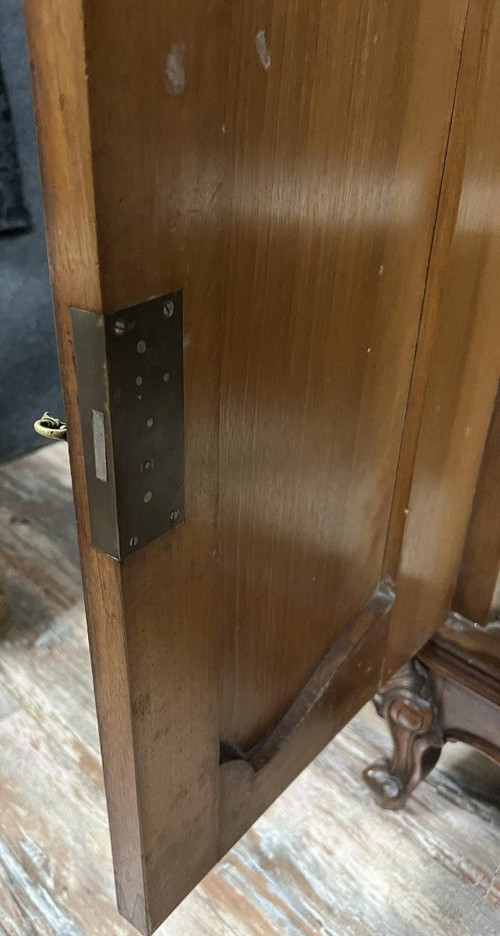 Stamped Louis XV style sideboard in walnut circa 1880