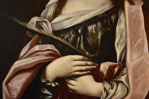 Saint Catherine Of Alexandria, Guido Reni (bologna 1575 - 1642) Workshop Of