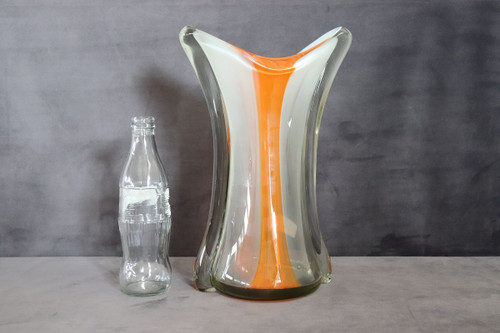 Italian Murano Large Vase 1960s