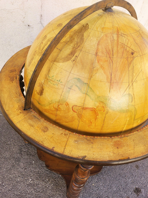 Celestial Globe On Stand, Late 19th Early 20th Century