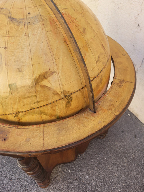 Celestial Globe On Stand, Late 19th Early 20th Century