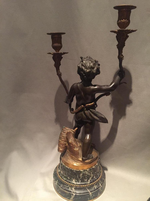 Pair Of Napoleon III Candelabra